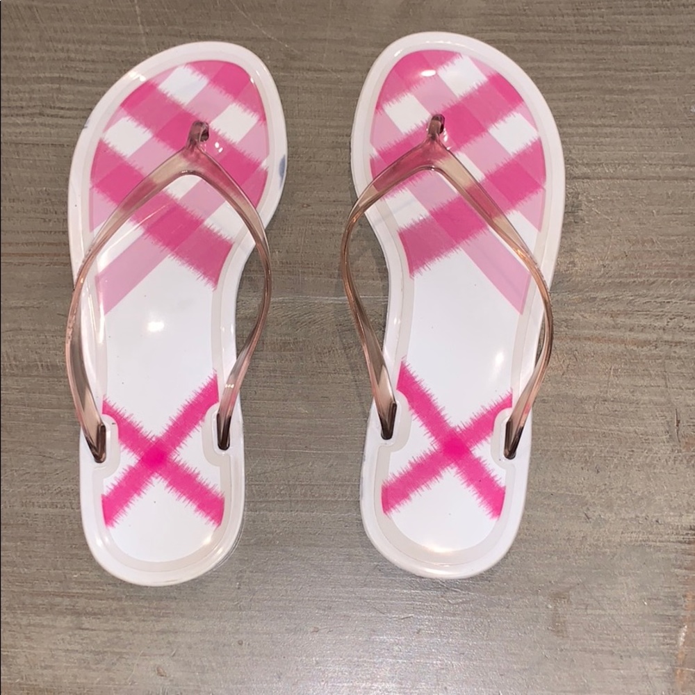 Burberry jelly sandals